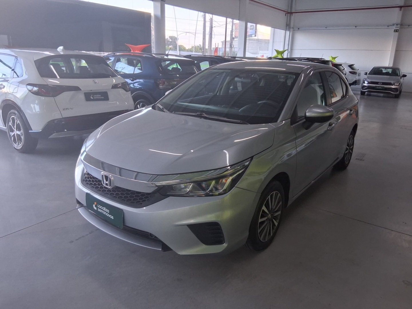 Honda City Sedan LX 1.5 Flex 16V 4p Aut. na cor Prata em Lages / SC - 1064662