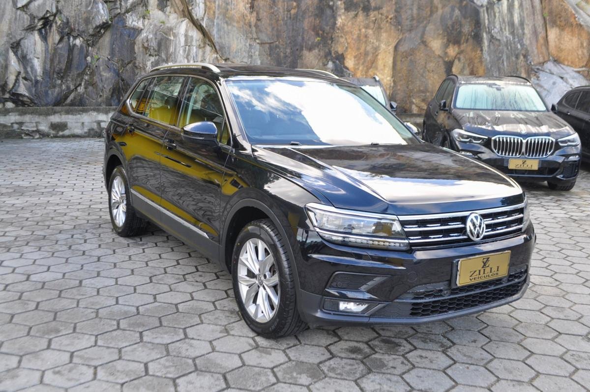 Volkswagen Tiguan Allspac 250 TSI 1.4 Flex na cor Preto em Florianópolis / SC - 1066118
