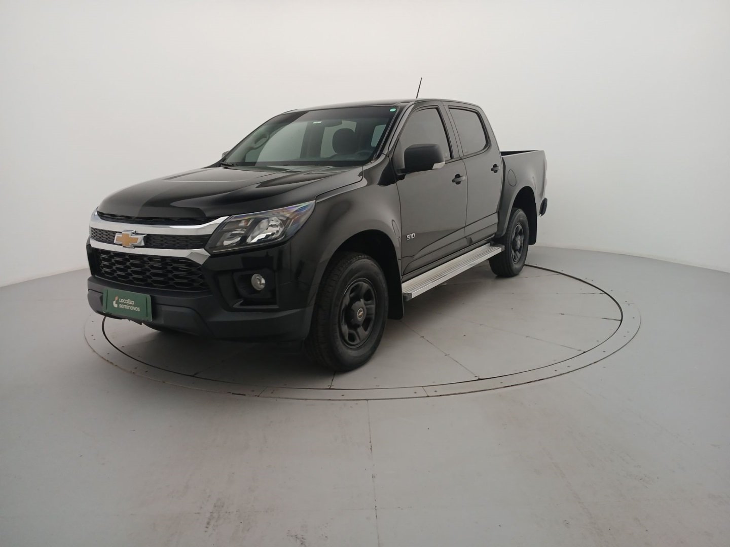 Chevrolet S10 Pick-Up LS 2.8 TDI 4x4 CD Dies. Mec. na cor Preto em Jaraguá do Sul / SC - 1067324