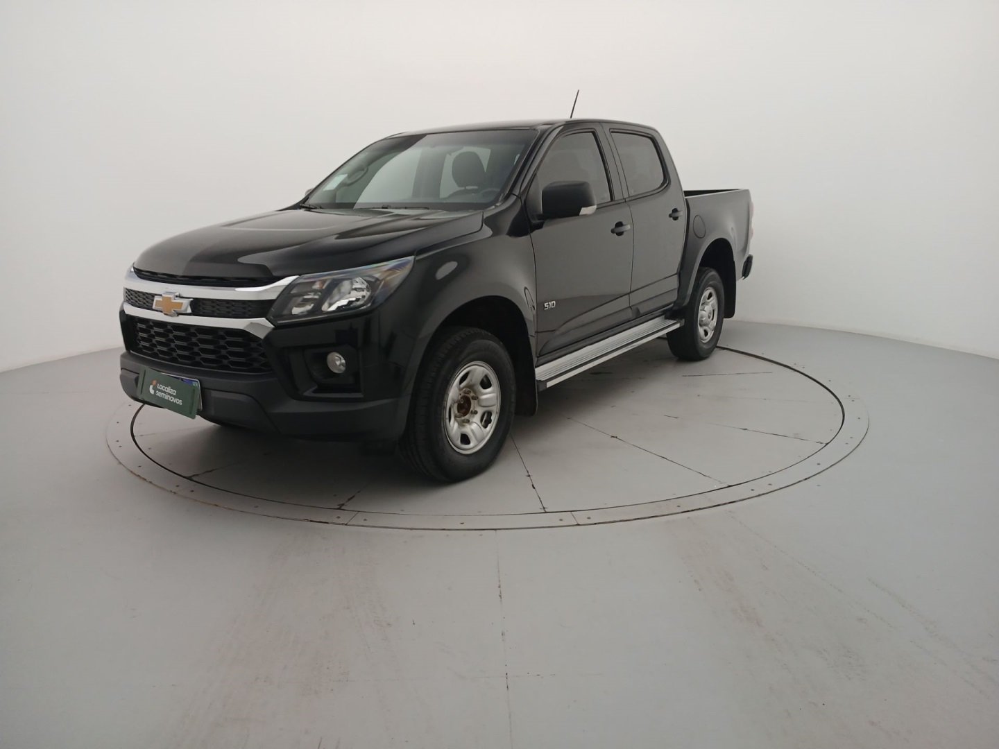 Chevrolet S10 Pick-Up LS 2.8 TDI 4x4 CD Dies. Mec. na cor Preto em Jaraguá do Sul / SC - 1067353