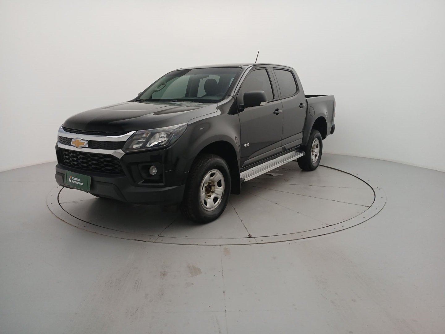 Chevrolet S10 Pick-Up LS 2.8 TDI 4x4 CD Dies. Mec. na cor Preto em Jaraguá do Sul / SC - 1067561