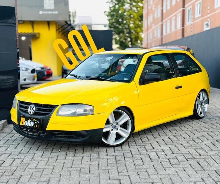 Volkswagen Gol 1000 Mi 2p / 1000i na cor Amarelo em Curitiba / PR - 107