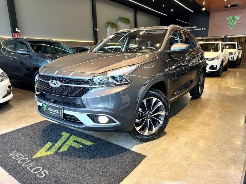 Caoa Chery Tiggo 7 TXS 1.5 16V Turbo Flex Aut. na cor Cinza em Londrina / PR - 1072414