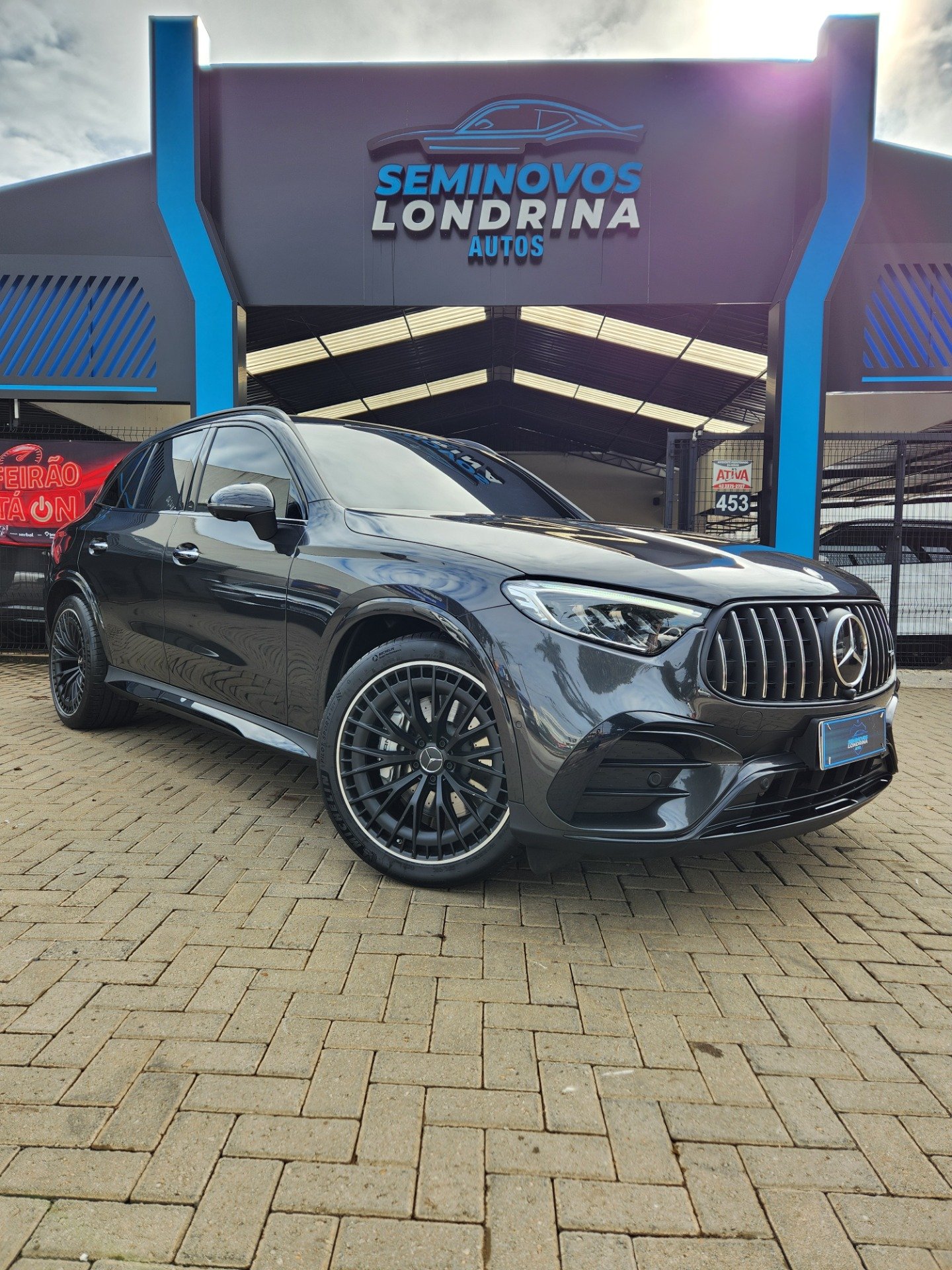 Mercedes-Benz GLC-43 AMG 4M Coupe 2.0 Turbo Aut.(Híb). na cor Cinza em Londrina / PR - 1080944