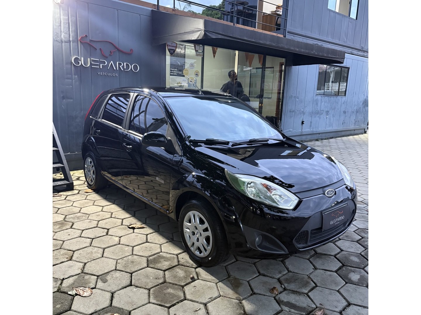 Ford Fiesta SE 1.6 16V Flex 5p na cor Preto em Joinville / SC - 1085044