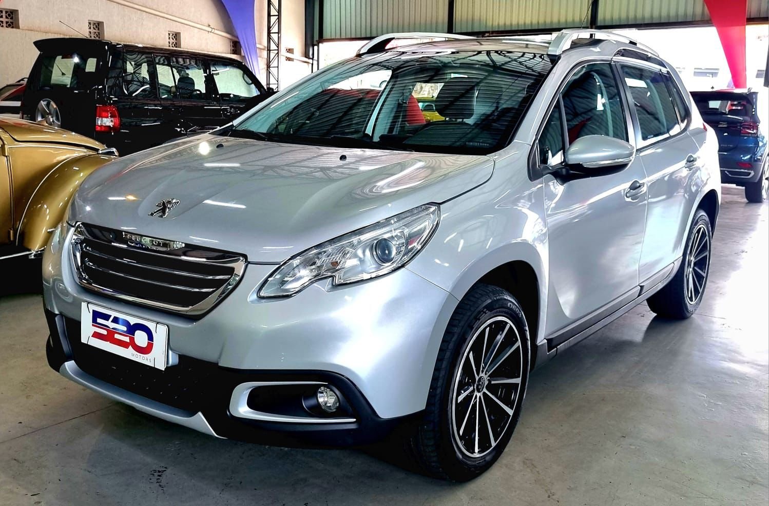 Peugeot 2008 Allure 1.6 Flex 16V 5p Mec. na cor Cinza em Ponta Grossa / PR - 10865