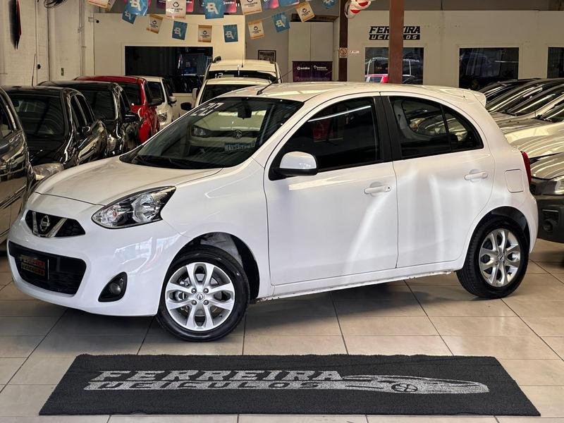 Nissan MARCH SV 1.6 16V Flex Fuel na cor Cinza no Porto Alegre / RS - 10945