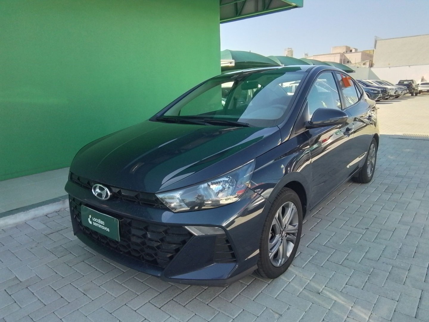 Hyundai HB20S Comfort Plus 1.0 TB Flex 12V Aut na cor Azul em Itajaí / SC - 1096241