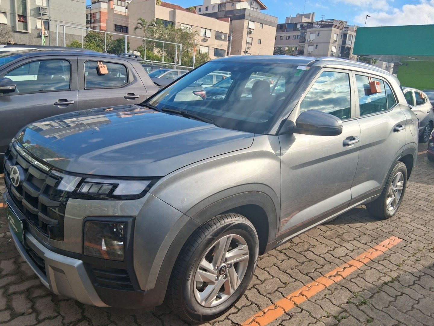 Hyundai Creta Comfort 1.0 TB 12V Flex Aut. na cor Cinza no Gravataí / RS - 1098113
