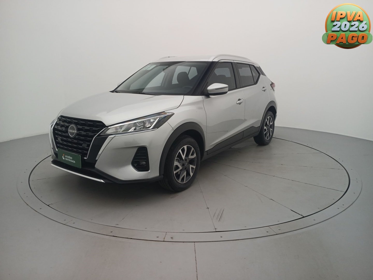 Nissan KICKS Sense 1.6 16V Flex Aut. na cor Prata em Maringá / PR - 1098271
