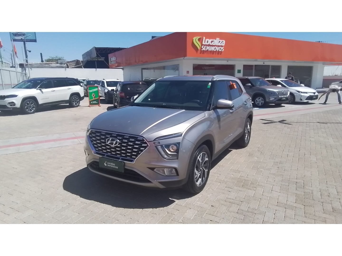 Hyundai Creta Platinum 1.0 TB 12V Flex Aut. na cor Cinza no São Leopoldo / RS - 10990