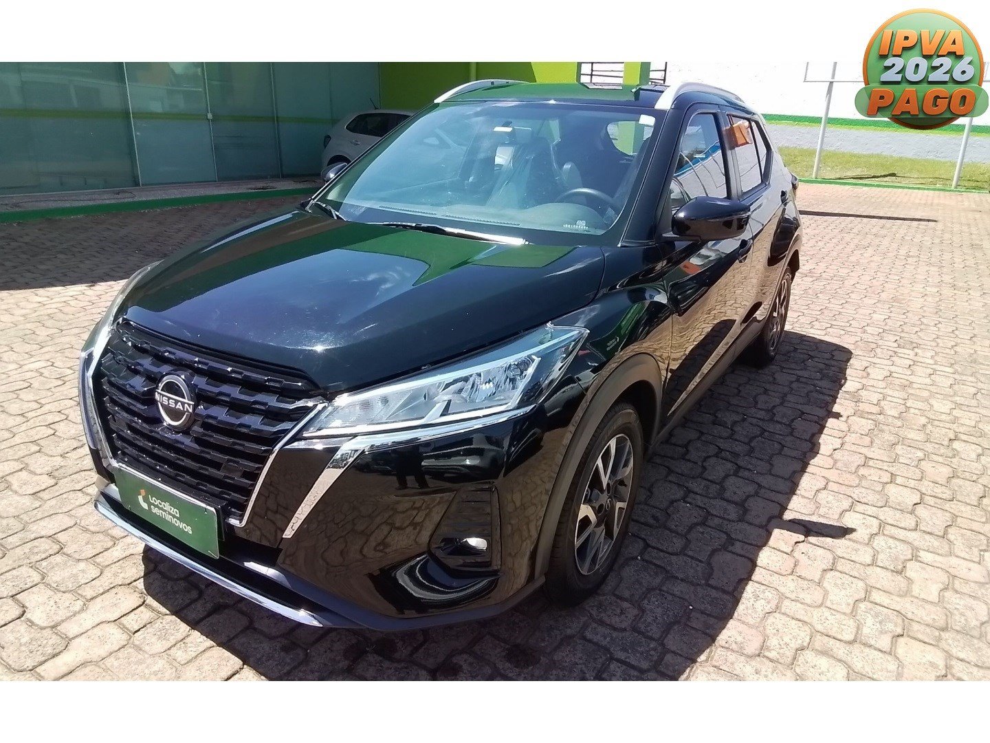 Nissan KICKS Sense 1.6 16V Flex Aut. na cor Preto em Maringá / PR - 1099383