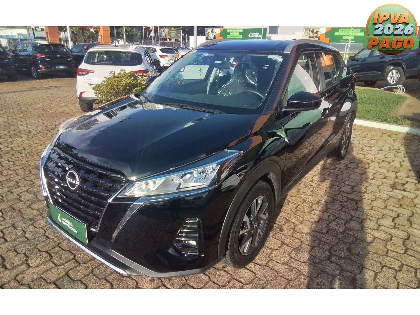 Nissan KICKS Sense 1.6 16V Flex Aut. na cor Preto em Maringá / PR - 1099409