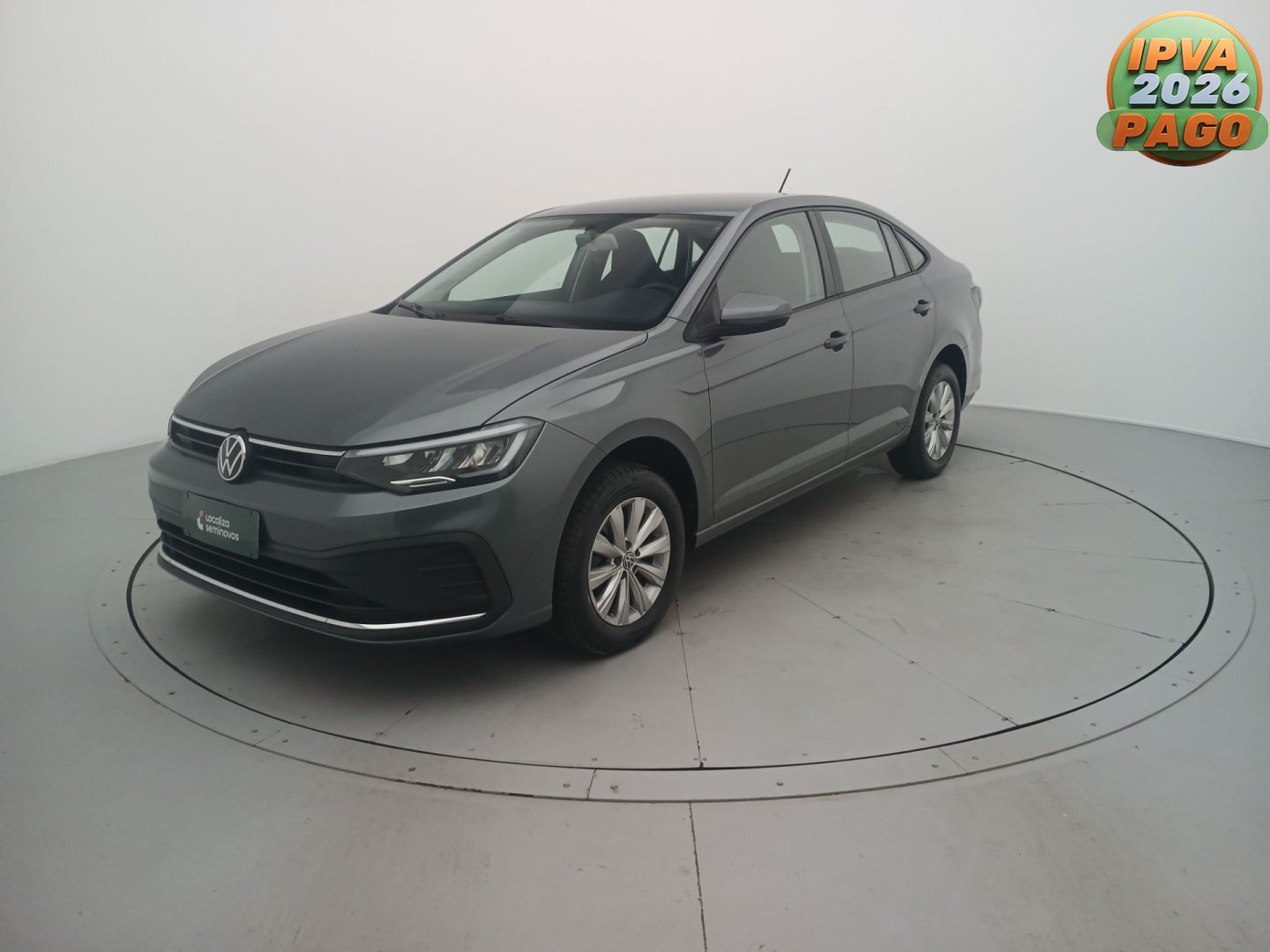 Volkswagen Virtus TSI 1.0 Flex 12V 4p Aut. na cor Cinza em Maringá / PR - 1099658