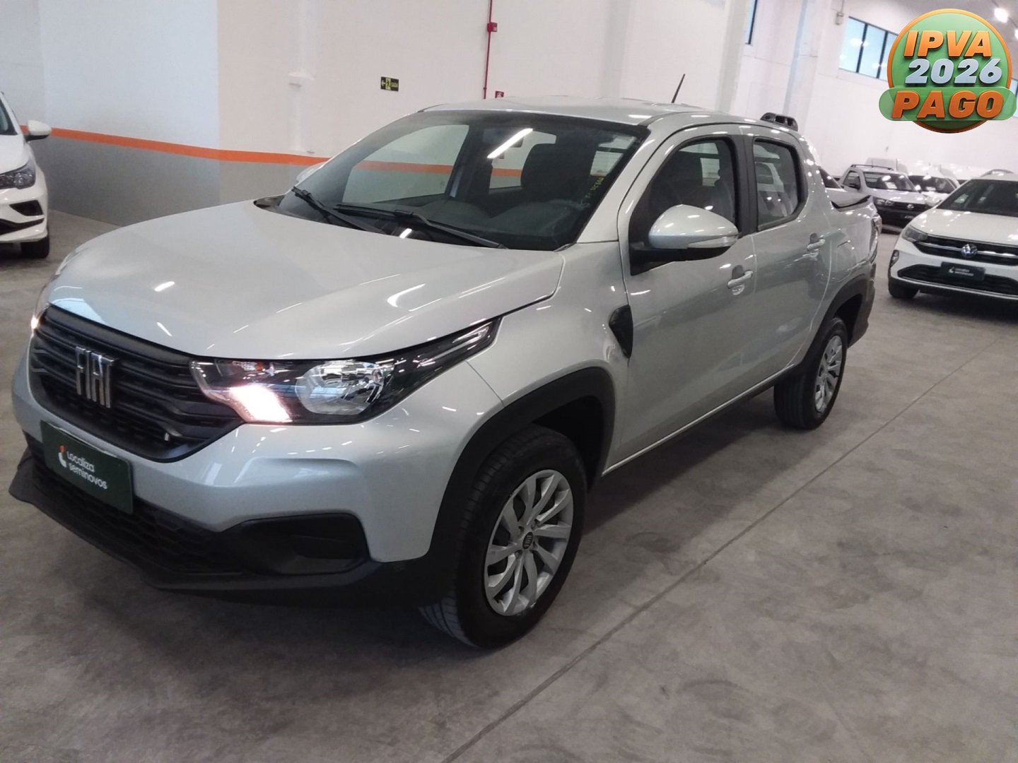 Fiat Strada Freedom 1.3 Flex 8V CS Plus na cor Prata em Lages / SC - 1099665