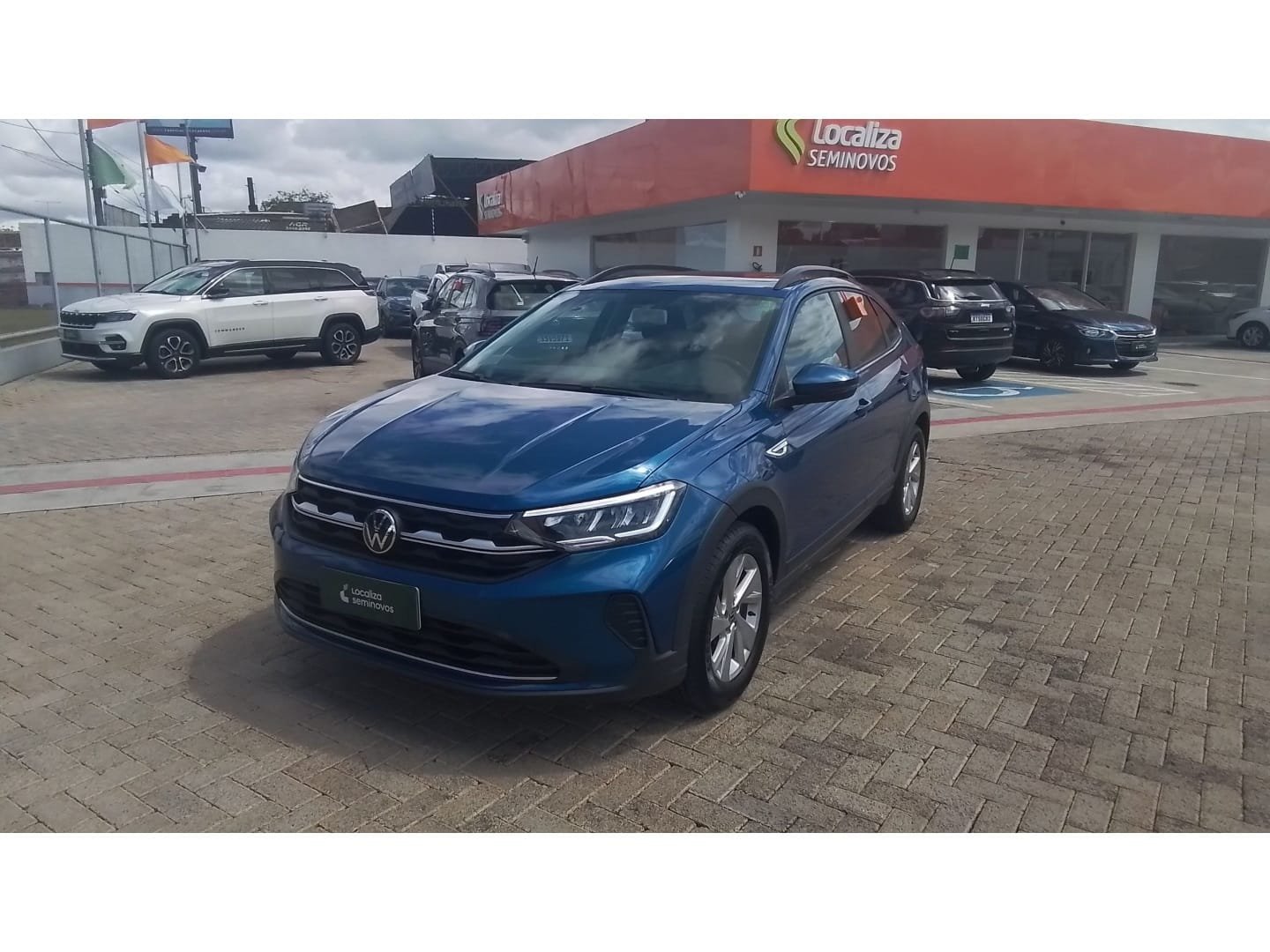 Volkswagen Nivus Comfortline 1.0 200 TSI Flex Aut. na cor Azul no São Leopoldo / RS - 10997