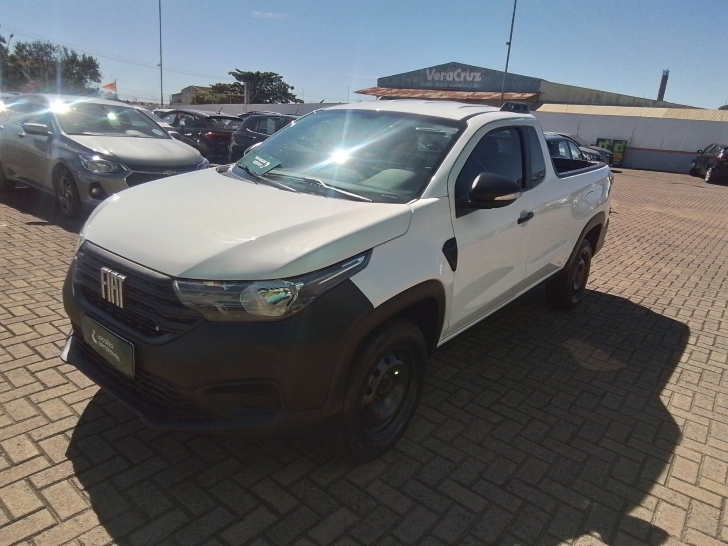 Fiat Strada Freedom 1.3 Flex 8V CD na cor Branco em Maringá / PR - 1099823