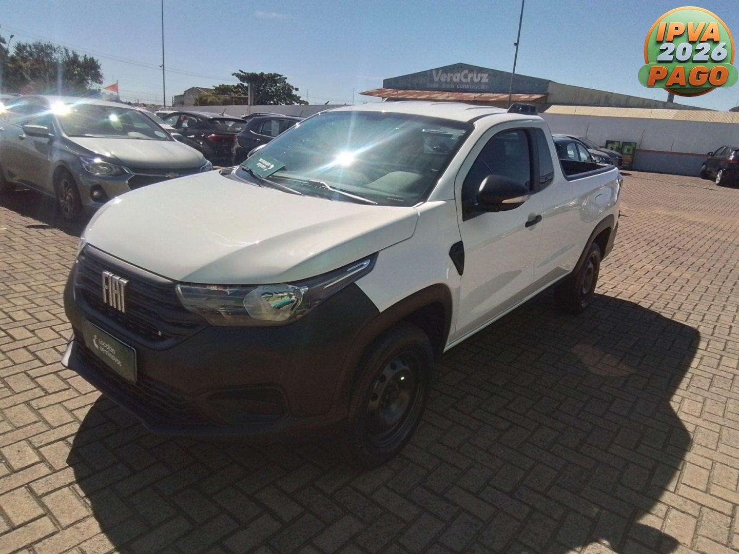 Fiat Strada Freedom 1.3 Flex 8V CD na cor Branco em Maringá / PR - 1099829