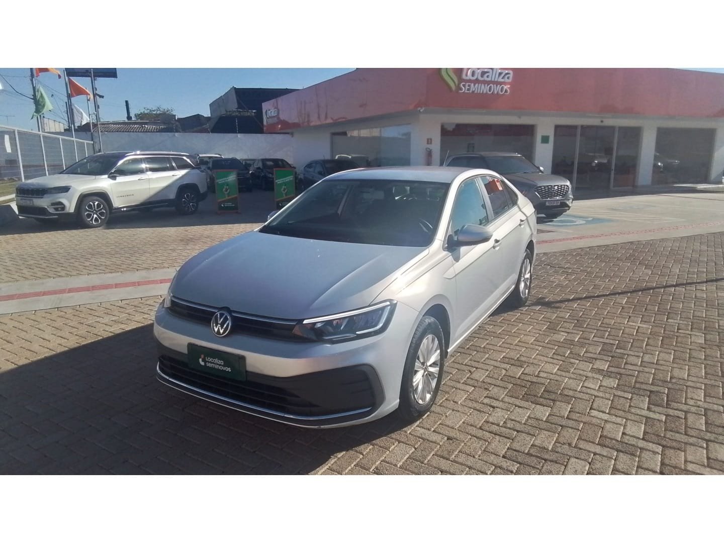 Volkswagen Virtus Sense 1.0 Flex 12V 5p Mec. na cor Cinza no São Leopoldo / RS - 11010