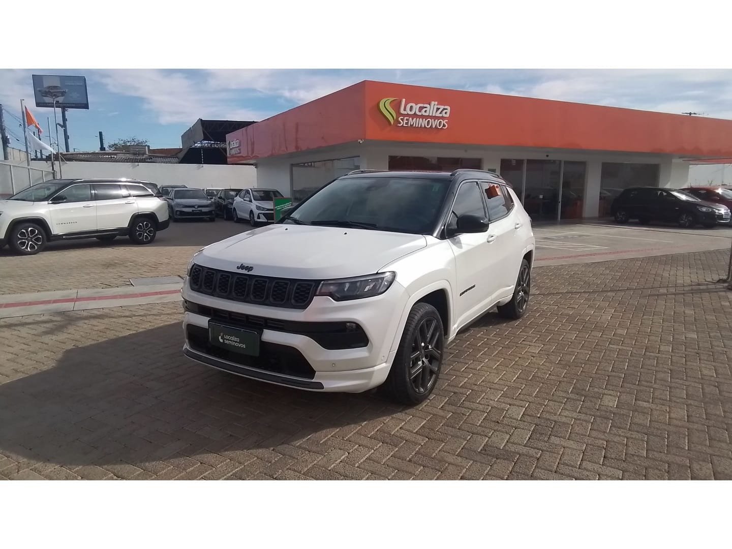 Jeep Compass S T270 1.3 TB 4x2 Flex Aut. na cor Branco no São Leopoldo / RS - 11021