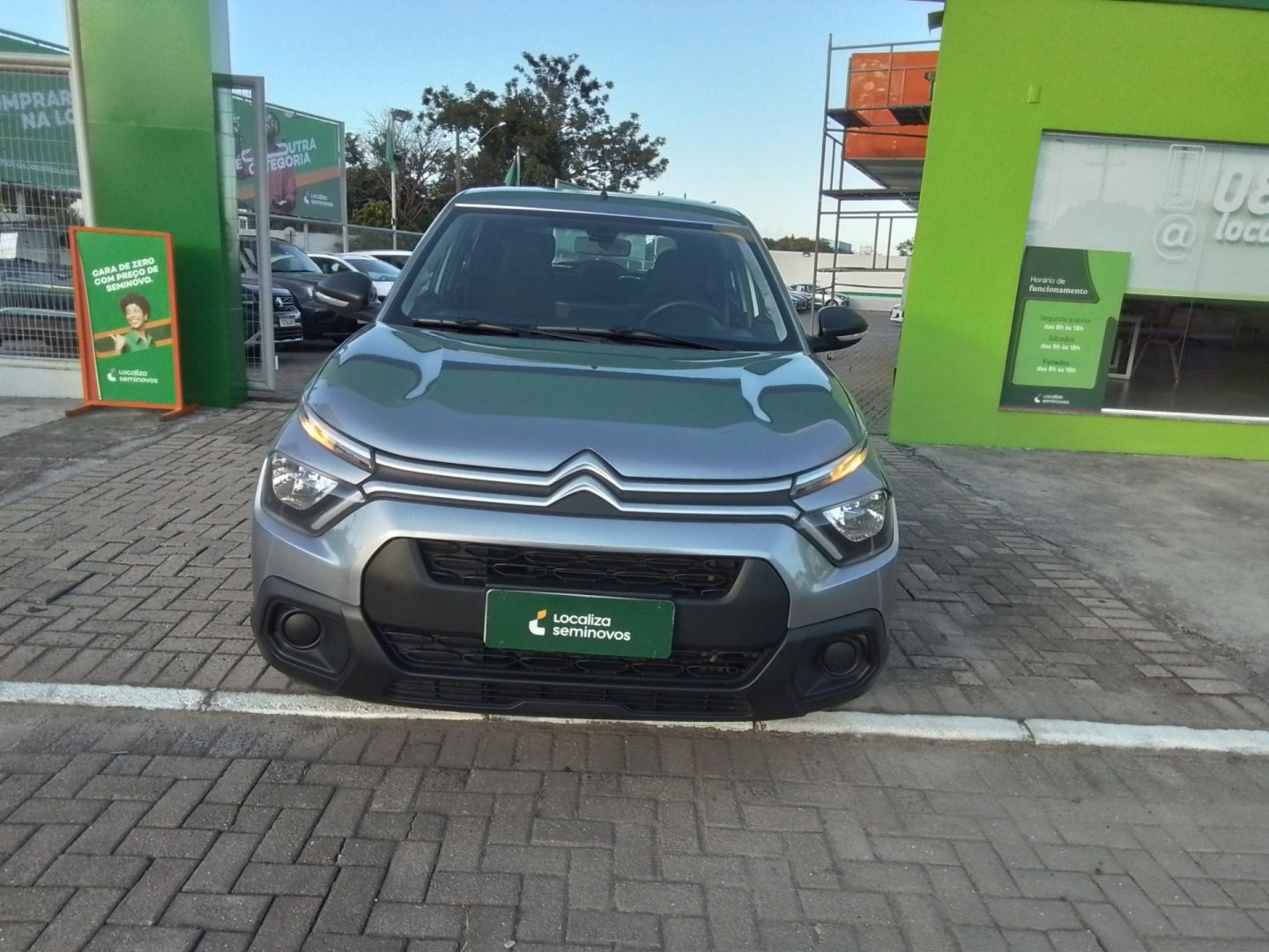 Citroën C3 Live Pack 1.0 Flex 6V 5p Mec. na cor Cinza em São José / SC - 1103058