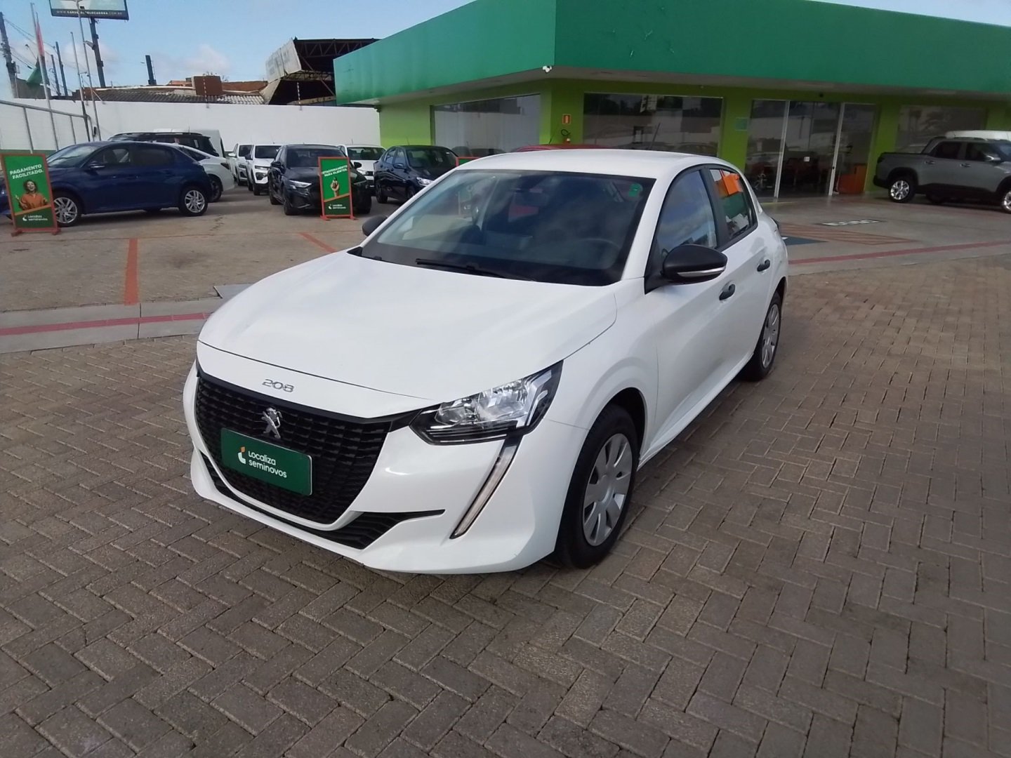 Peugeot 208 Like 1.0 Flex 6V 5p Mec. na cor Branco no Santa Cruz do Sul / RS - 1103648