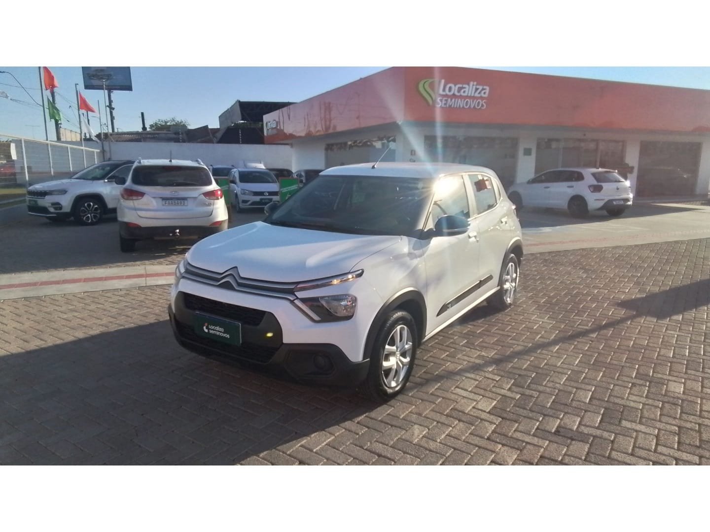 Citroën C3 Feel 1.0 Flex 6V 5p Mec. na cor Branco no São Leopoldo / RS - 11040