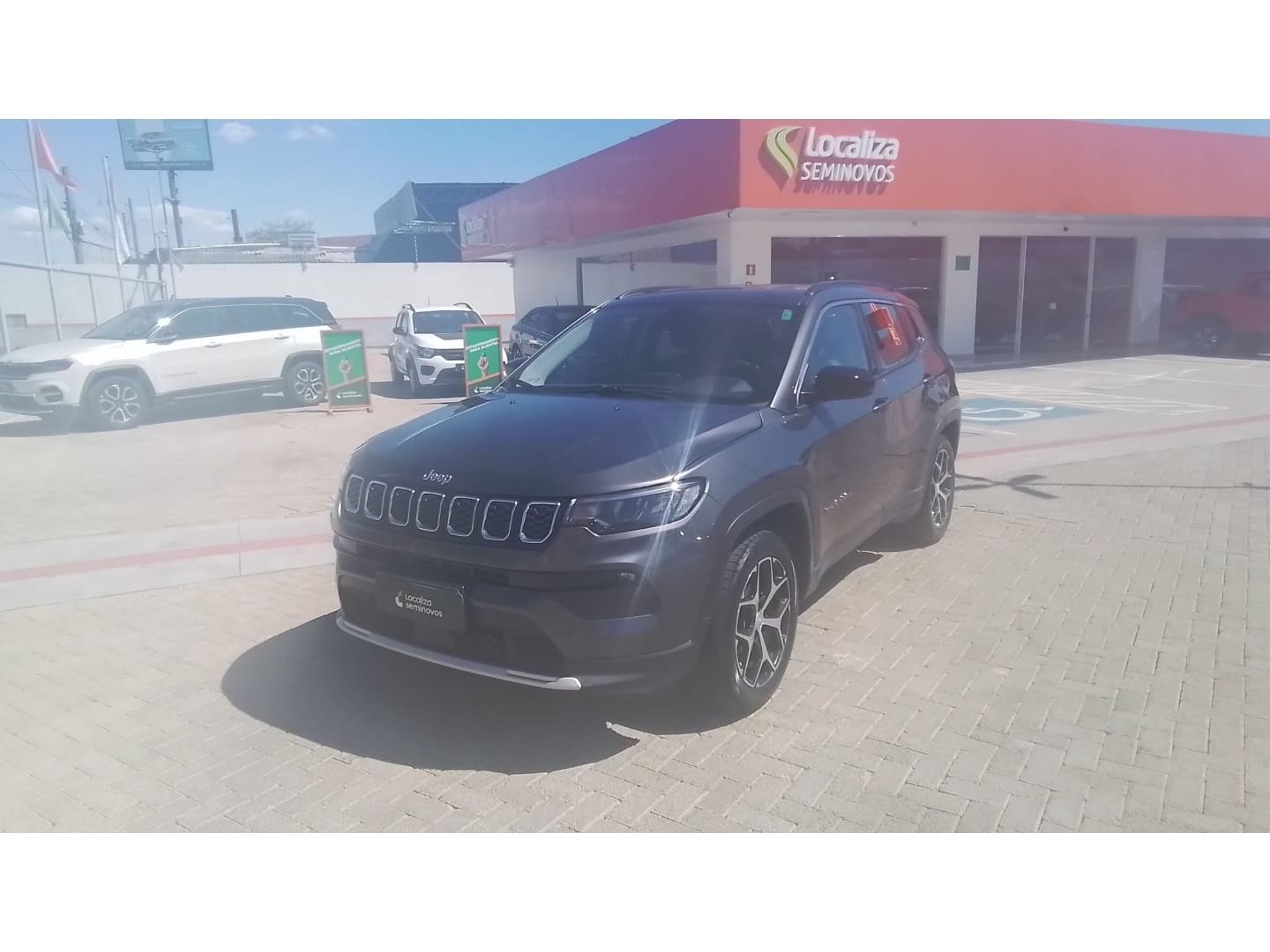 Jeep Compass LONG. T270 1.3 TB 4x2 Flex Aut. na cor Cinza no São Leopoldo / RS - 11054