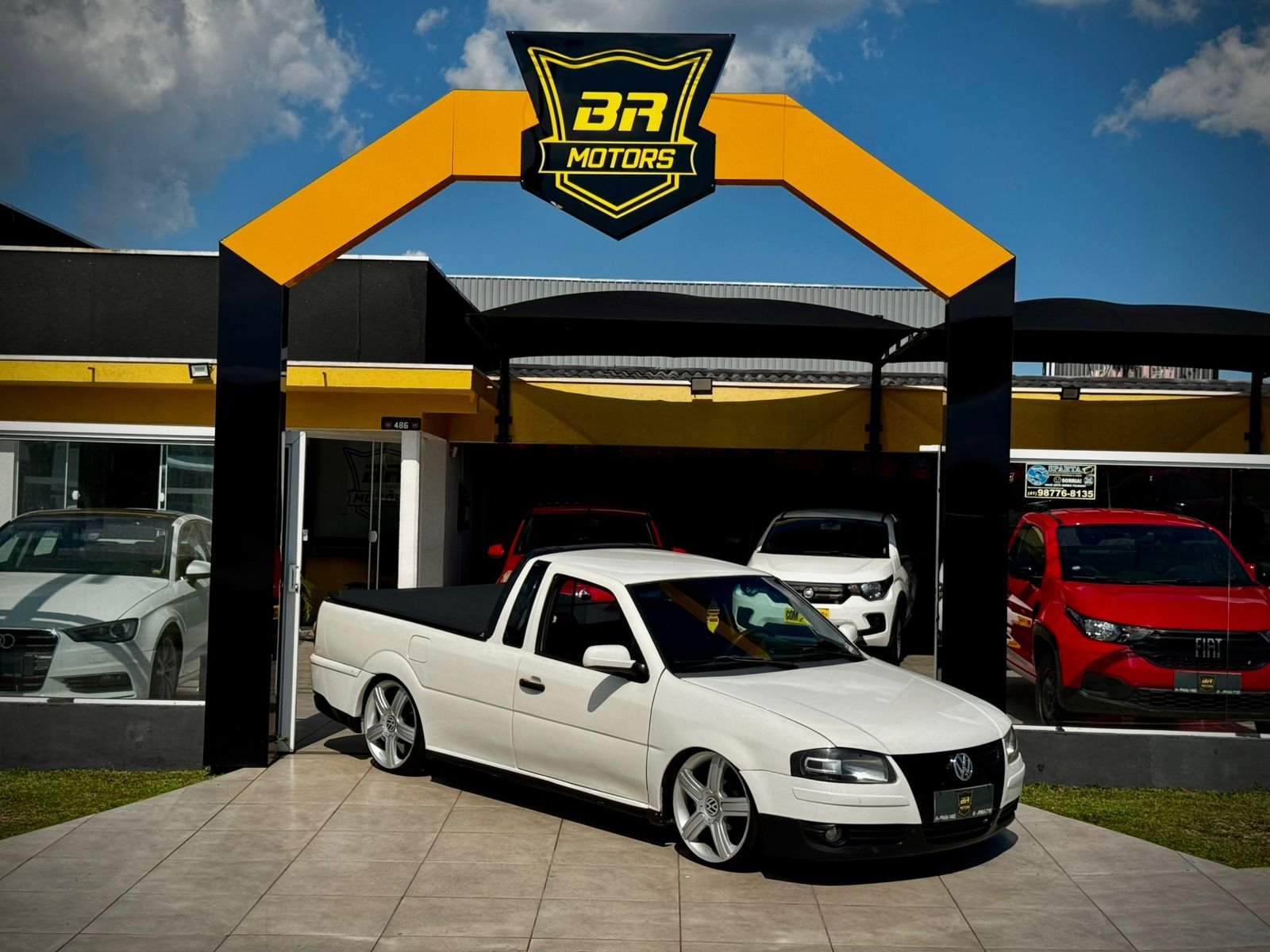 Volkswagen Saveiro 1.6 Mi/ 1.6Mi City Total Flex 8V na cor Branco em Campina Grande do Sul / PR - 11231