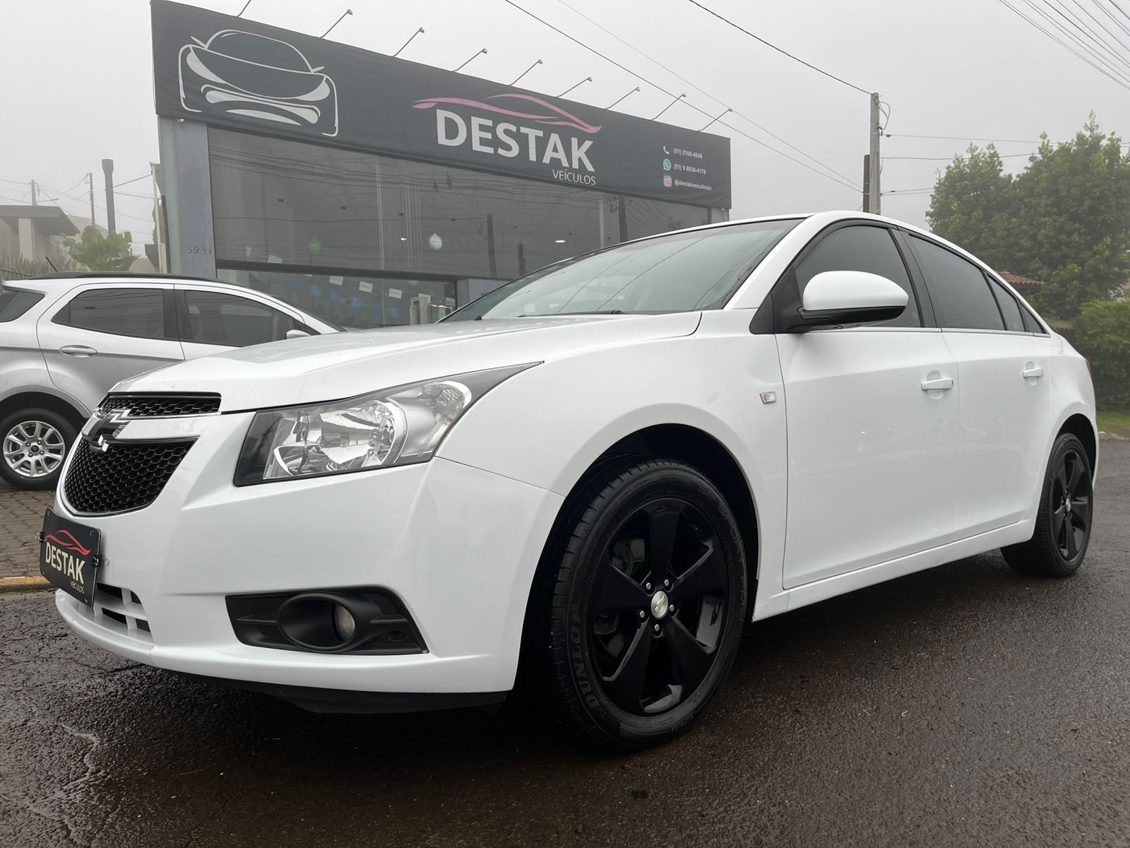 Chevrolet CRUZE HB Sport LT 1.8 16V FlexP. 5p Aut na cor Branco no Dois Irmãos / RS - 11296