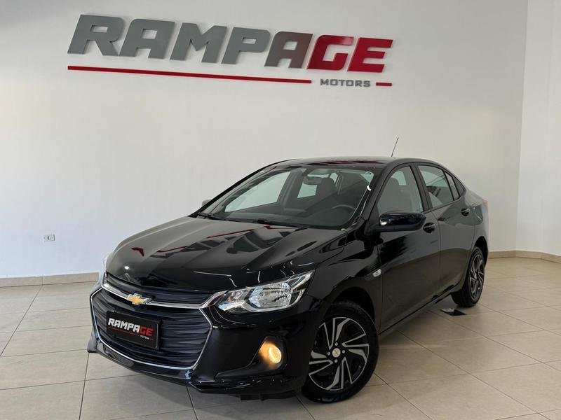 Chevrolet Onix HATCH LT 1.0 12V TB Flex 5p Mec. na cor Preto em Curitiba / PR - 11389