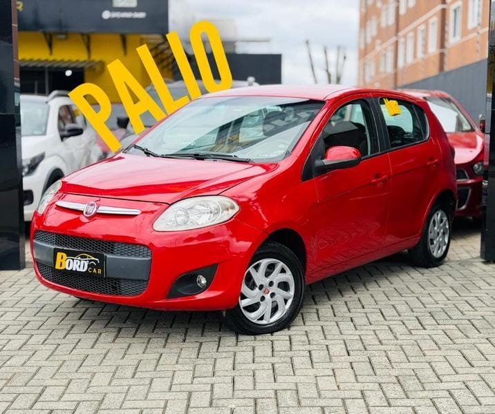 Fiat Palio ATTRACTIVE 1.0 EVO Fire Flex 8v 5p na cor Vermelho em Curitiba / PR - 114