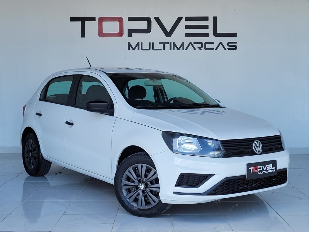 Volkswagen Gol 1.6 MSI Flex 8V 5p na cor Branco em São José / SC - 11583