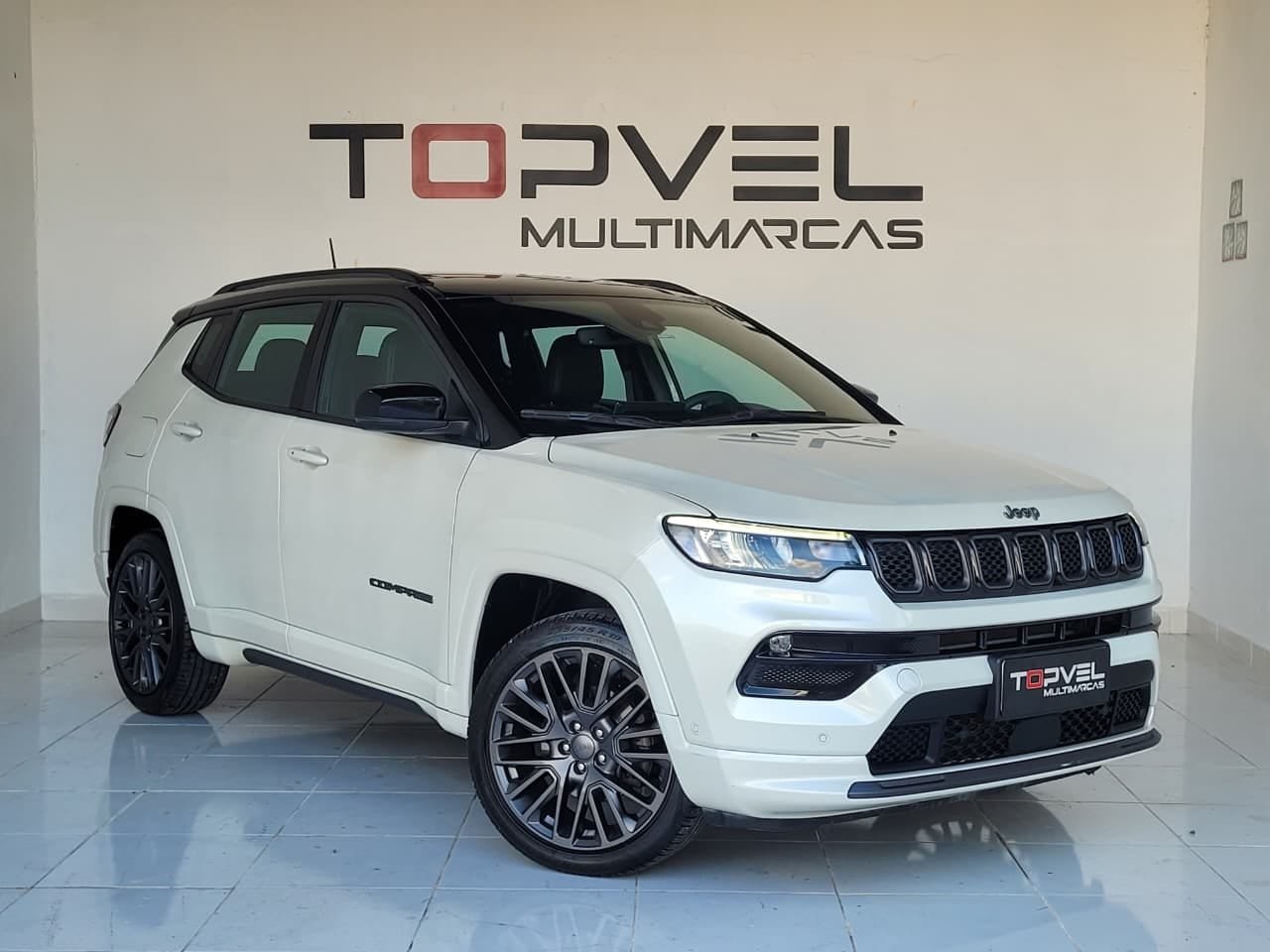Jeep COMPASS S T270 1.3 TB 4x2 Flex Aut. na cor Branco em São José / SC - 11601