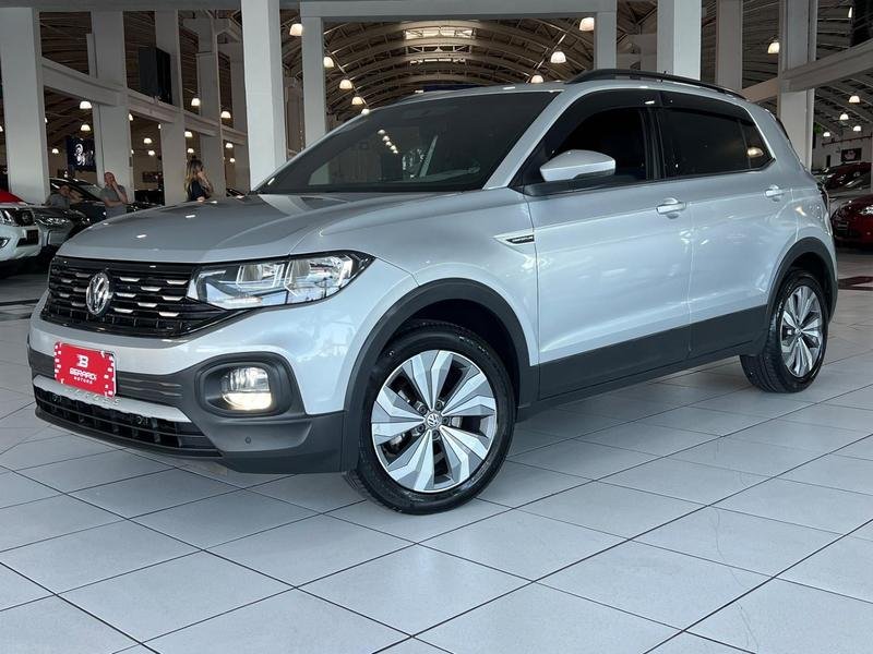 Volkswagen T-Cross Comfor. 200 TSI 1.0 Flex 5p Aut. na cor Cinza em Curitiba / PR - 11664