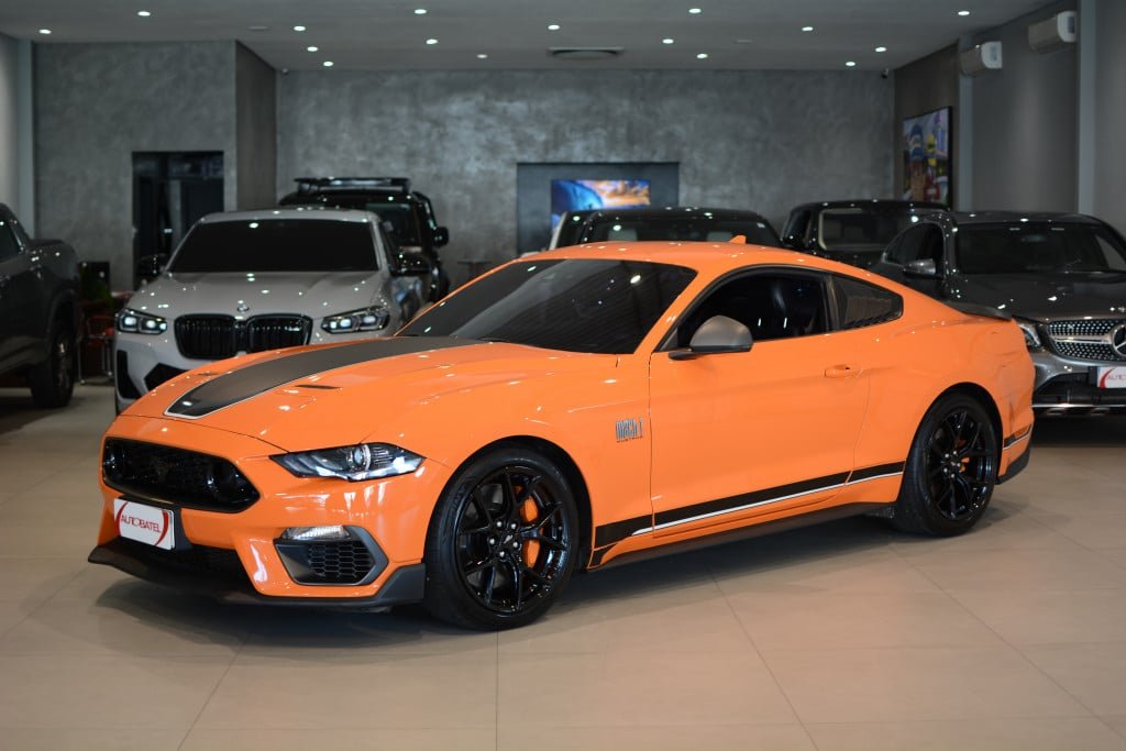 Ford Mustang GT Premium 5.0 V8 na cor Laranja em Curitiba / PR - 11677