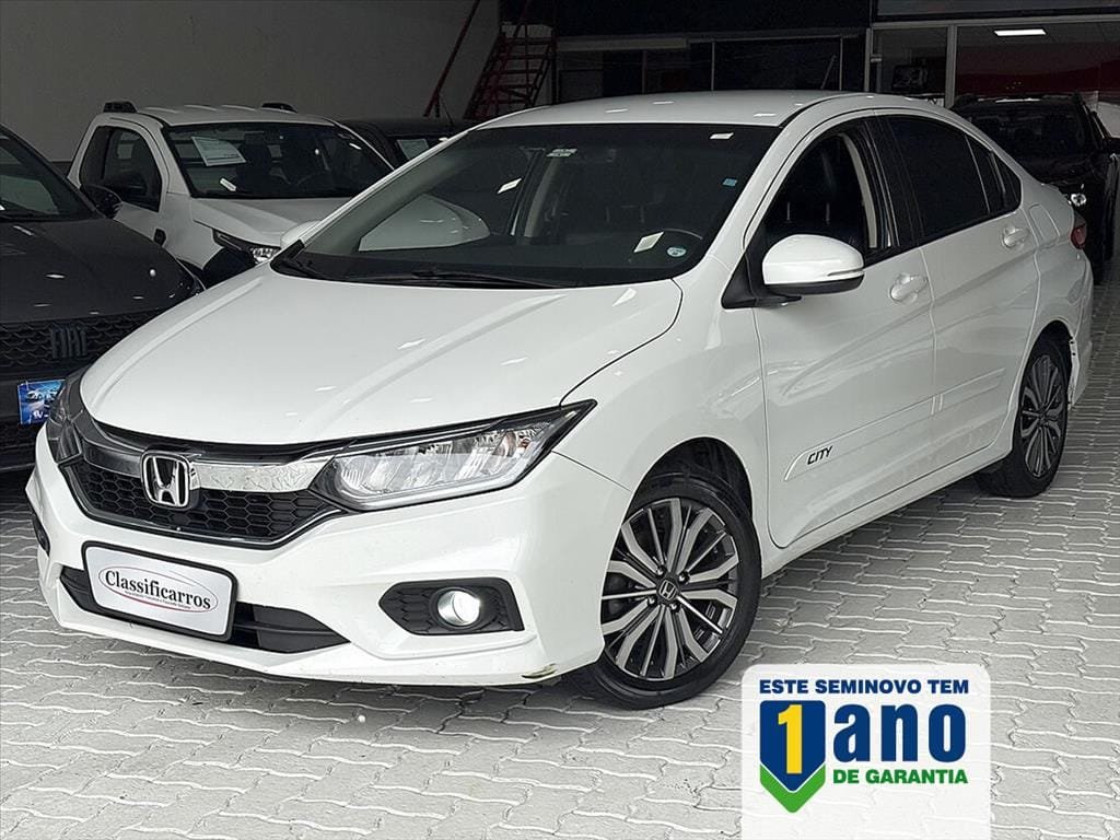 Honda CITY Hatchback EXL 1.5 Flex 16V Aut. na cor Branco em Campinas / SP - 11770