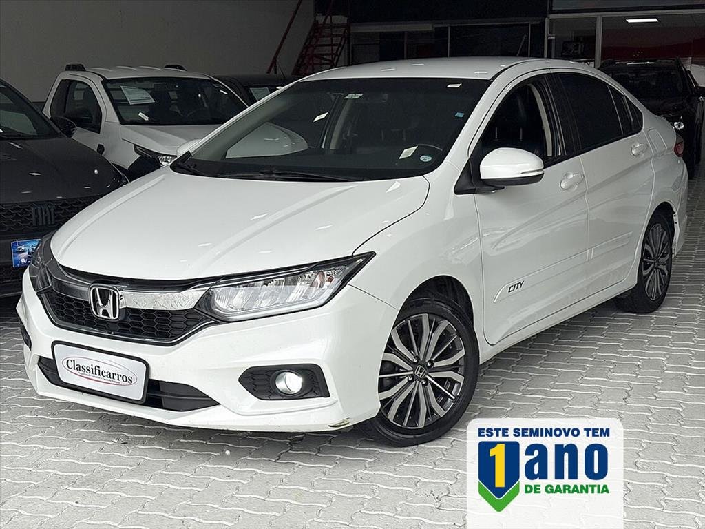 Honda City Hatchback EXL 1.5 Flex 16V Aut. na cor Branco em Campinas / SP - 11770