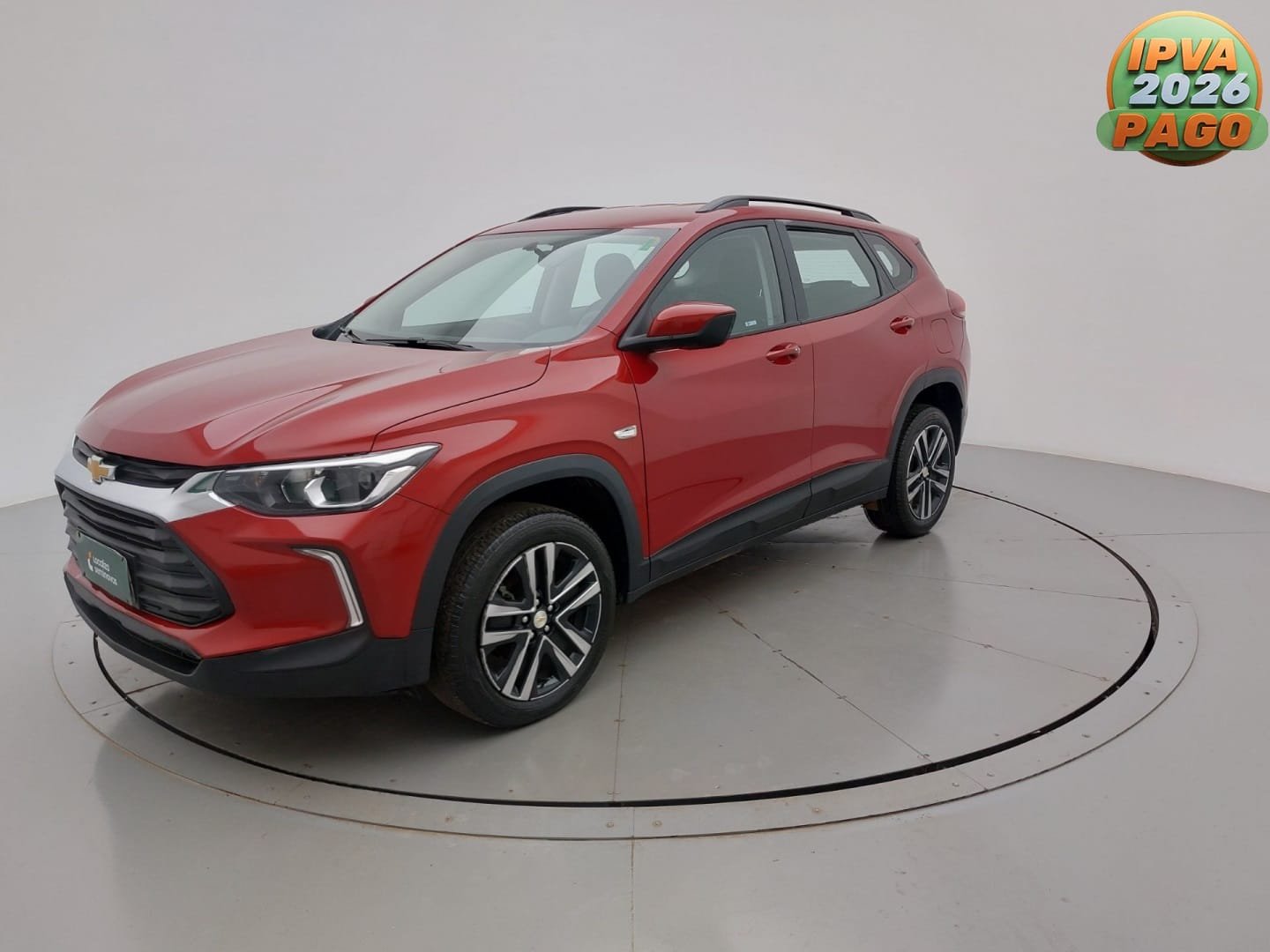 GM - Chevrolet TRACKER LT 1.0 Turbo 12V Flex Aut. na cor Vermelho em Lages / SC - 12559