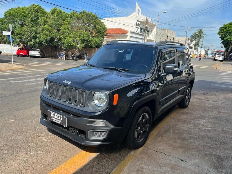 Jeep Renegade Sport 1.8 4x2 Flex 16V Aut. na cor Preto em Artur Nogueira / SP - 12587
