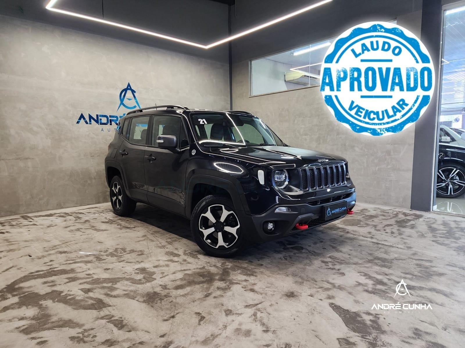 Jeep Renegade Trailhawk 2.0 4x4 TB Diesel Aut na cor Preto em Palhoça / SC - 12619