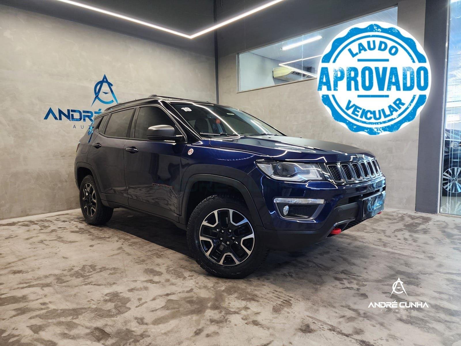 Jeep COMPASS TRAILHAWK 2.0 4x4 Dies. 16V Aut. na cor Azul em Palhoça / SC - 12632