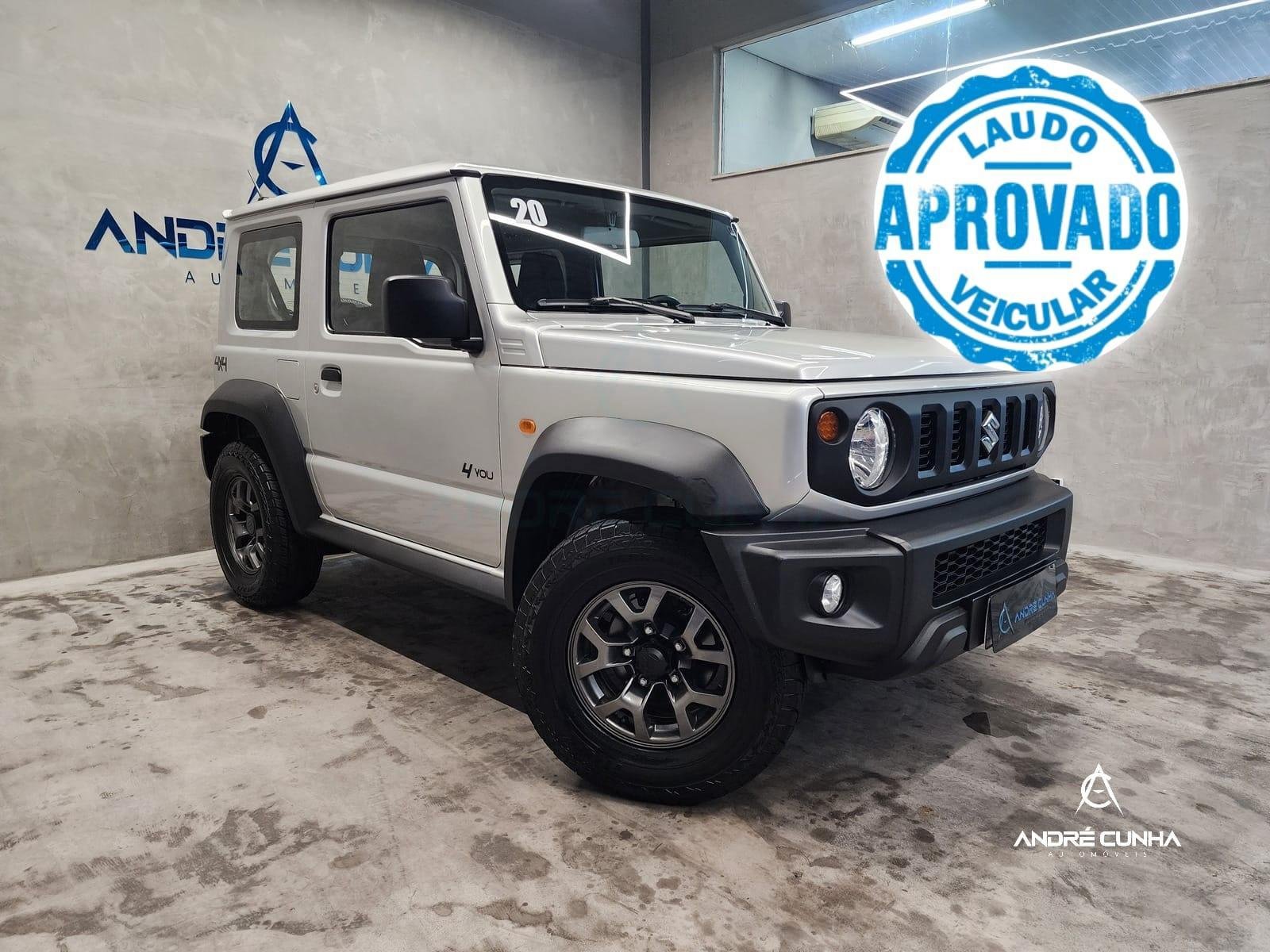 Suzuki Jimny Sierra 4YOU ALLGRIP 1.5 16V Aut. na cor Prata em Palhoça / SC - 12640