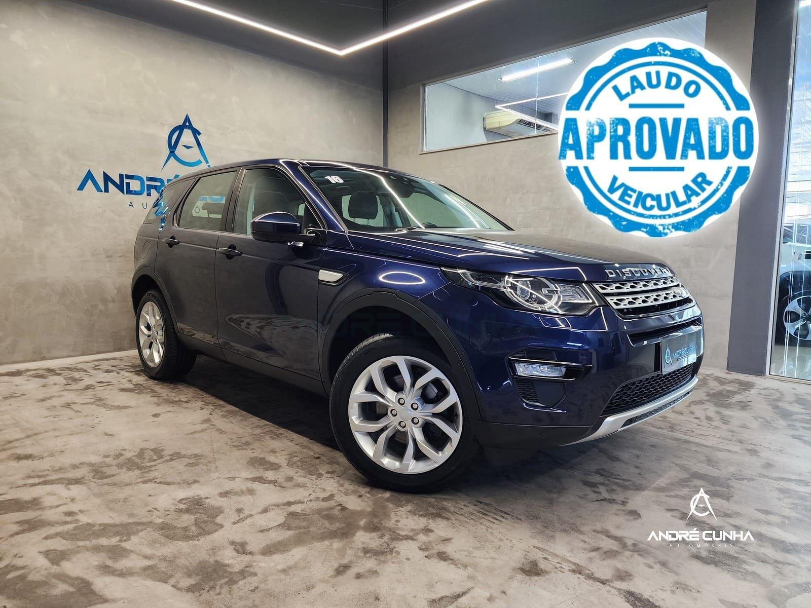 Land Rover Discovery Sport HSE 2.0 4x4 Aut/ Flex na cor Azul em Palhoça / SC - 12642