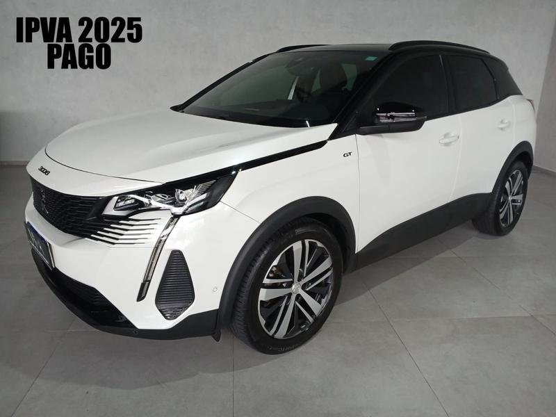 Peugeot 3008 GT Pack 1.6 Turbo 16V 5p Aut. na cor Branco em Curitiba / PR - 12877