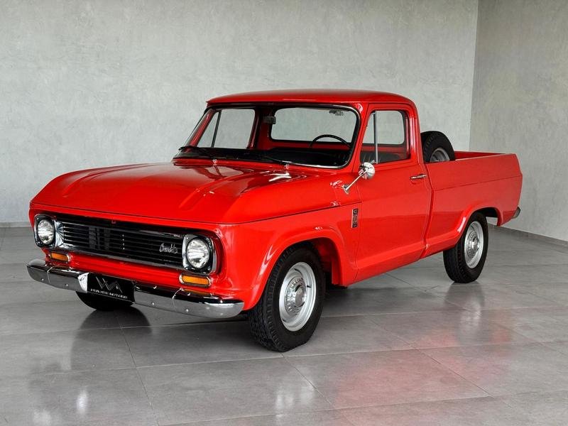 Chevrolet C-10 De Luxe 2.5/4.1 na cor Vermelho em Curitiba / PR - 12893