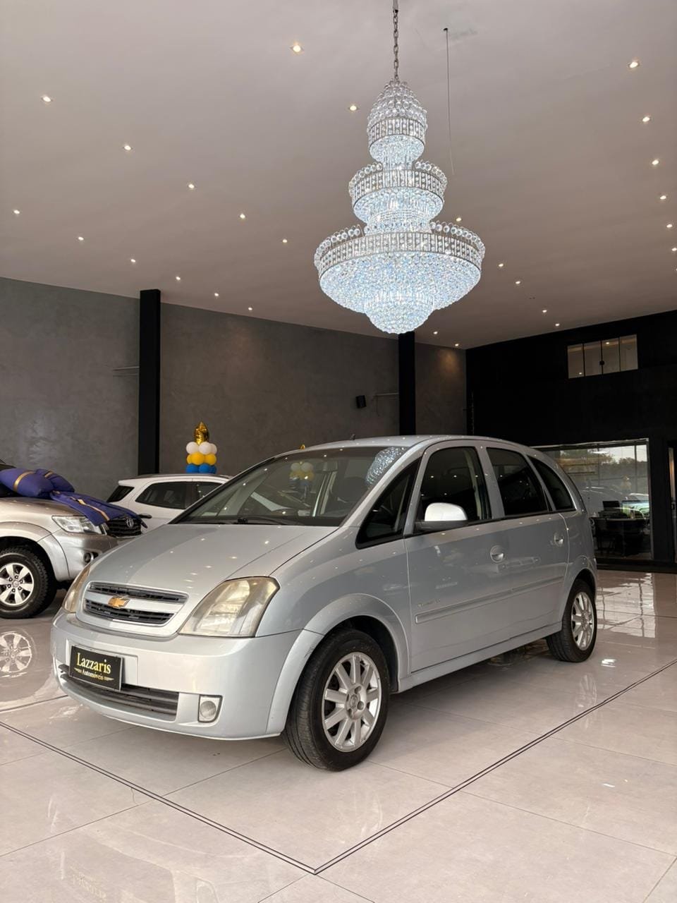 Chevrolet Meriva Prem.EASYTRONIC 1.8 FlexPower 5p na cor Cinza em Joinville / SC - 12974