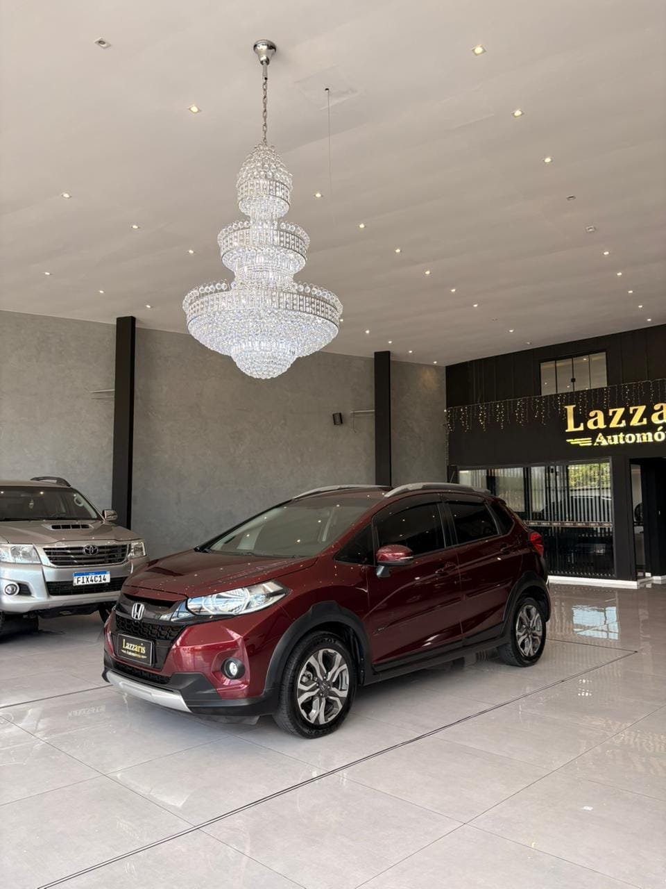 Honda WR-V EXL 1.5 Flexone 16V 5p Aut. na cor Vermelho em Joinville / SC - 13017