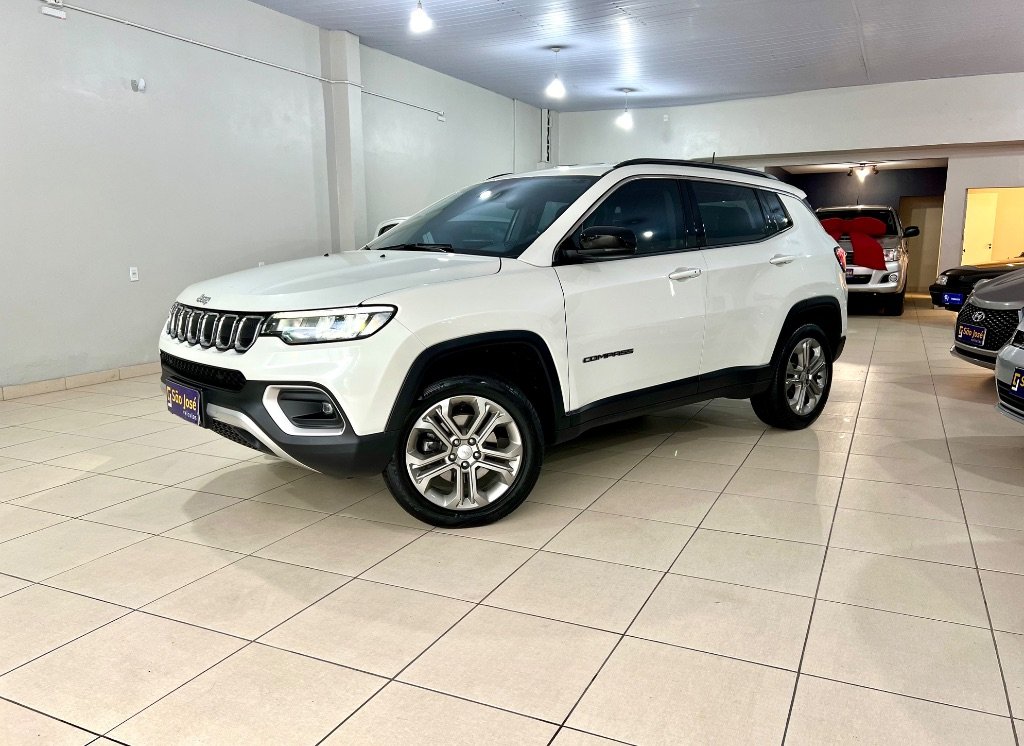 Jeep Compass LONGITUDE 2.0 4x4 Dies. 16V Aut. na cor Branco em São José / SC - 13344