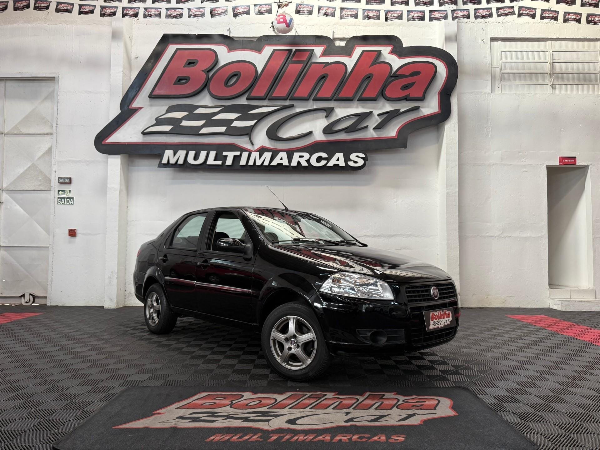 Fiat Siena EL 1.0 mpi Fire Flex 8V 4p na cor Preto no Guaíba / RS - 13414